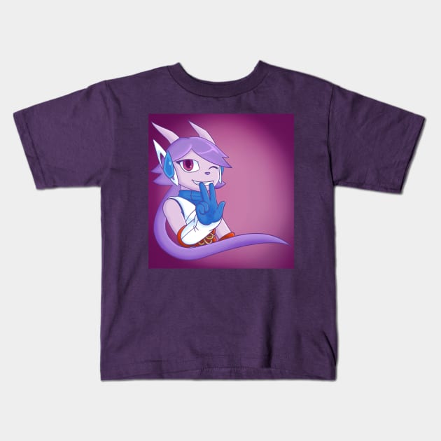 Lilac Kids T-Shirt by Firestorm Fox